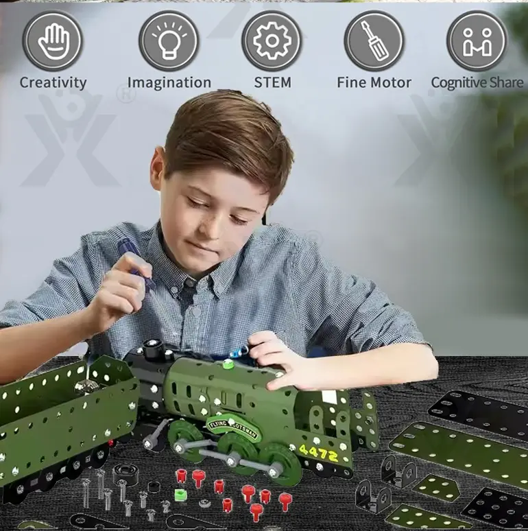 Metal Building Model Train Toy · TV10077 · detail image 2 of 7