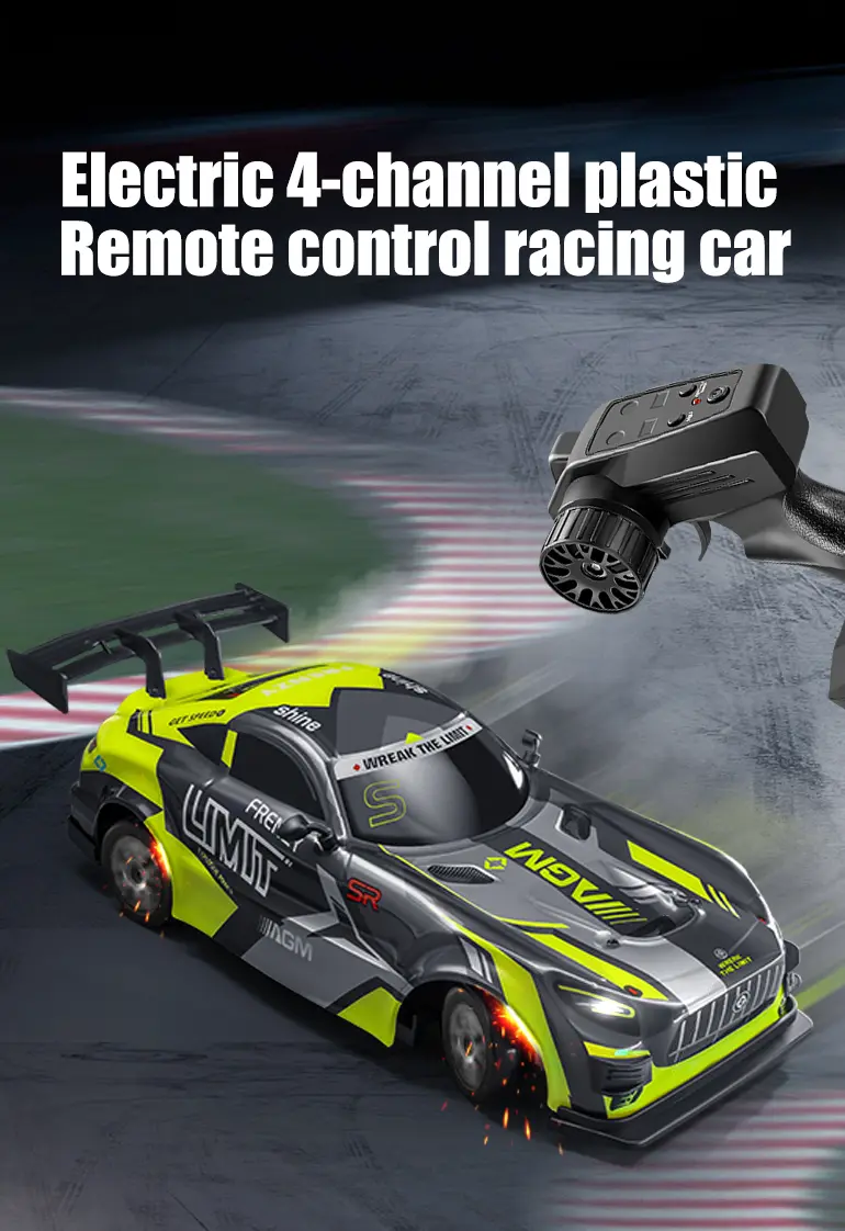 1:16 RC Drift Car, 4WD RC High-Speed Drift Car for Kids, with LED Lights · TV10089 · detail image 1 of 8
