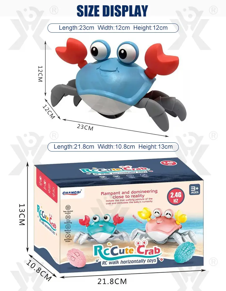 RC Electric Induction Crab with Sound and Light · TV10086 · detail image 11 of 11