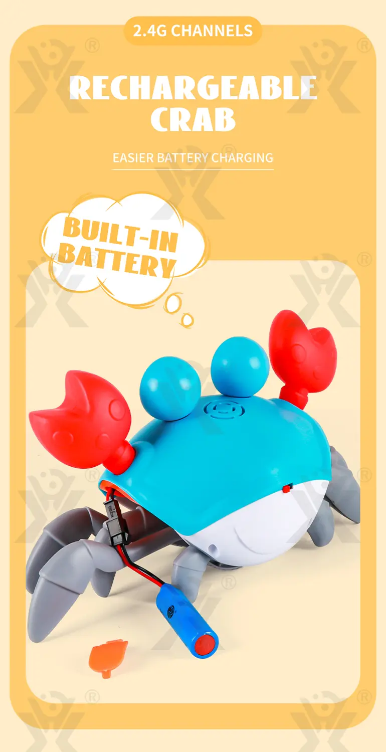 RC Electric Induction Crab with Sound and Light · TV10086 · detail image 7 of 11