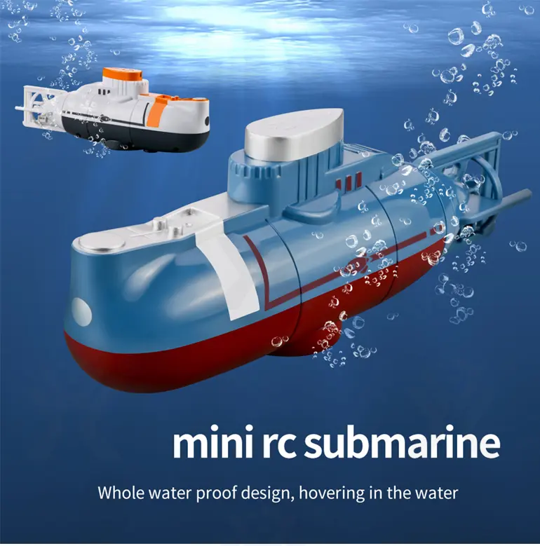 RC Submarine Toy Remote Control Boat, Underwater Diving Waterproof RC Toy Submarine · TV10097 · detail image 1 of 9