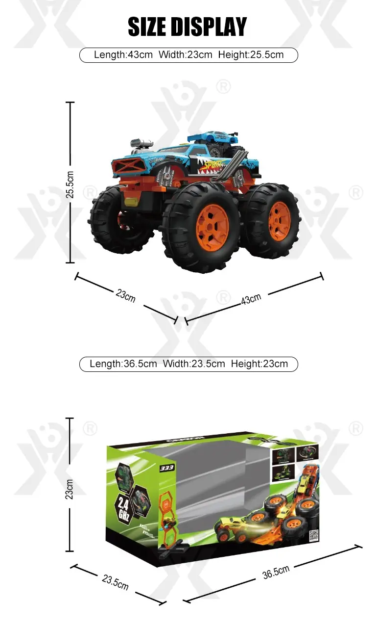 2-in-1 Remote Control Catapult Car with Transform Launcher Track · TV10109 · detail image 4 of 4