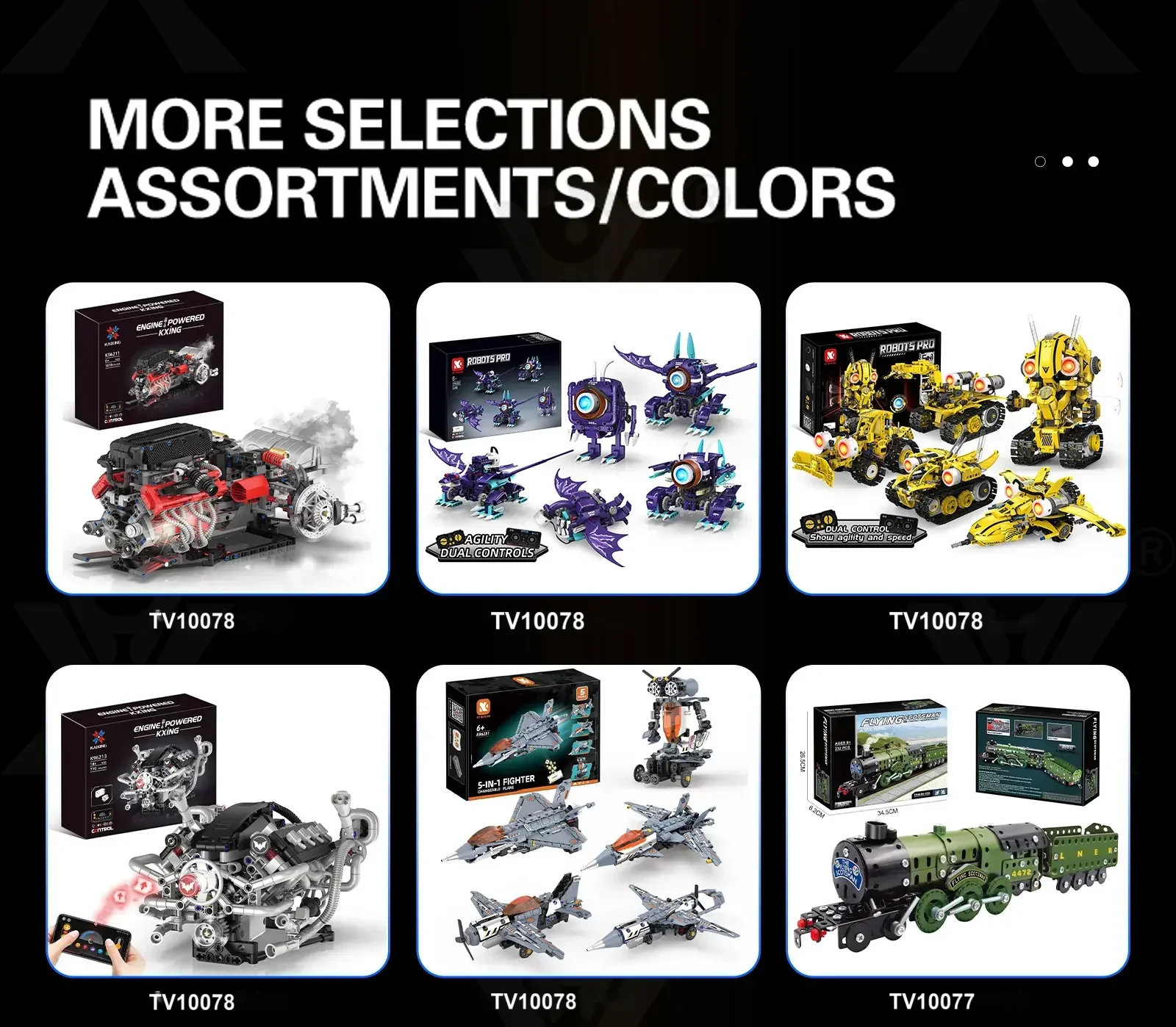 STEM Robot Building Kit, 5-in-1 Robot, Programmable, Remote & App Control · TV10078 · detail image 13 of 14