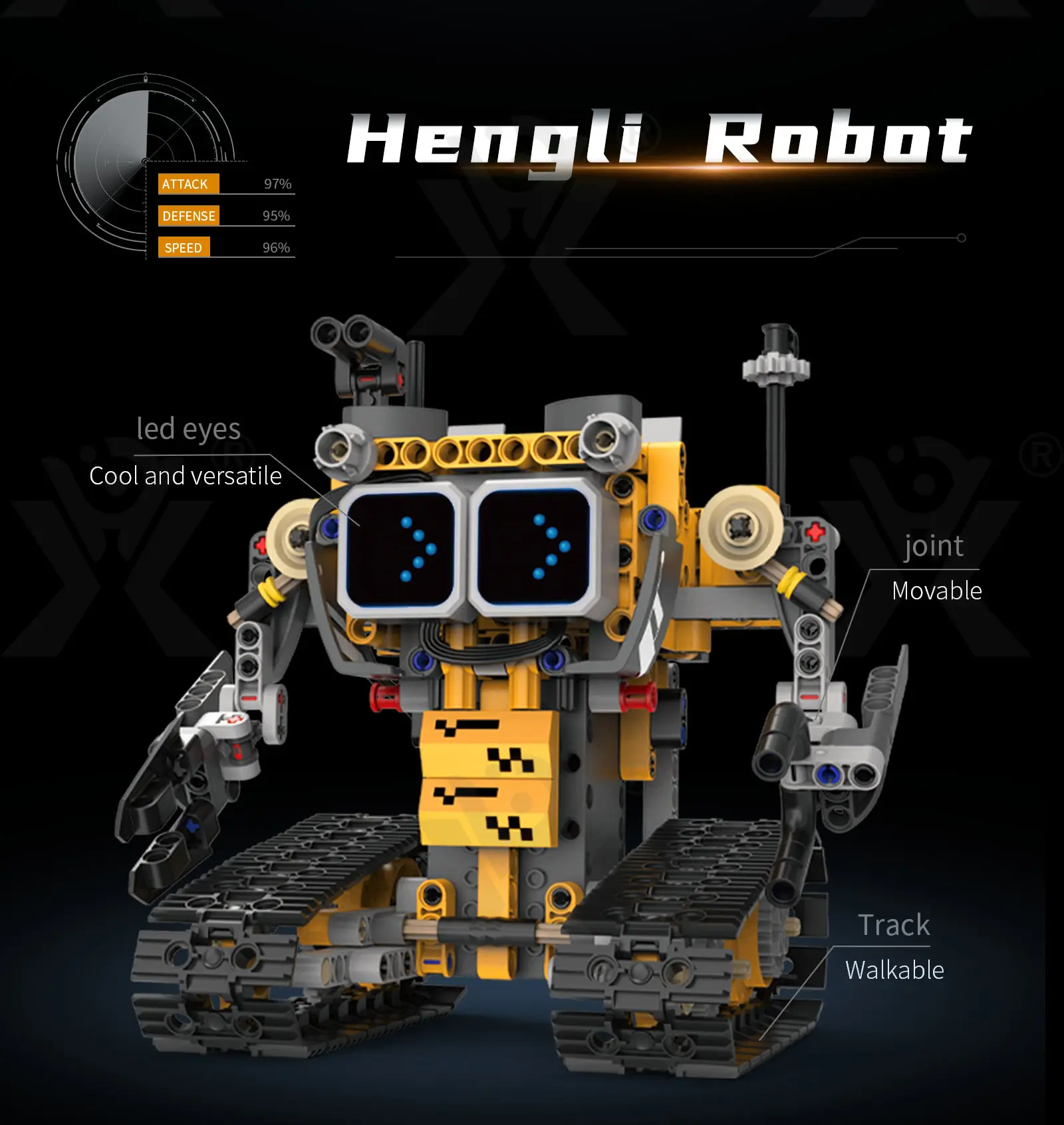 STEM Robot Building Kit, 5-in-1 Robot, Programmable, Remote & App Control · TV10078 · detail image 6 of 14