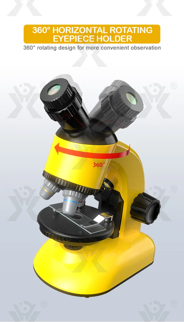 Scientific Microscope Toy, LED 100X-1200X Magnification · TV10071 · detail image 6 of 8