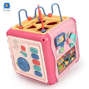 Baby Activity Cube Shape Sorting Activity Center