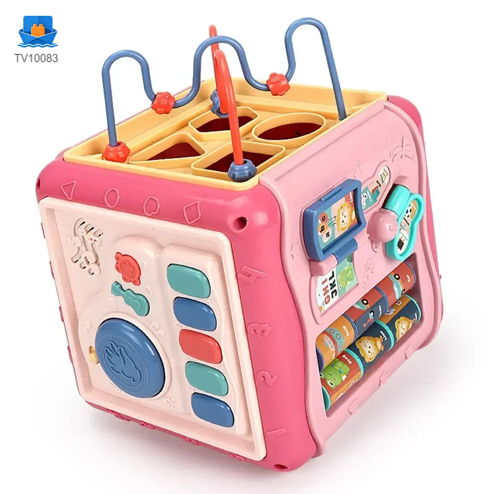 Baby Activity Cube Shape Sorting Activity Center · TV10083 · product photo 1 of 8