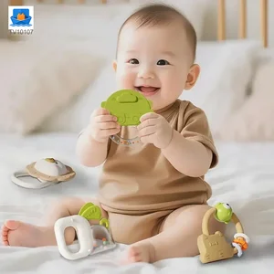 Baby Rattles Teethers Set with Storage Box, Infant Sensory Toys-toys for babies 6-12 months · TV10107 · product photo 2 of 6