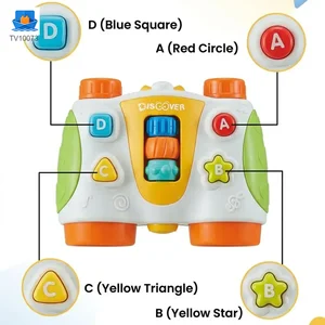 Baby Telescope Toy With Sound & Light, Toddler Interactive Learning Binoculars- Educational Toddler Toys · TV10073 · product photo 2 of 7