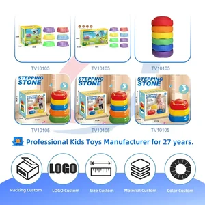Balance Sensory Stepping Stones Indoor Outdoor Play With Light & Music-Baby Toys · TV10105 · product photo 5 of 6