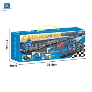 Carrier Truck Race Track Toddler Toys, Transport Truck Car Toy Foldable Track for Kids · TV10114 · product photo 14 of 15