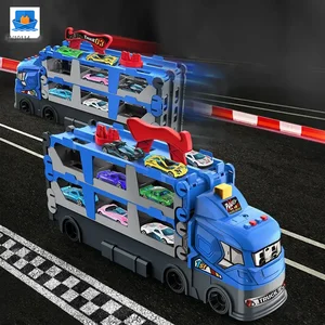 Carrier Truck Race Track Toddler Toys, Transport Truck Car Toy Foldable Track for Kids · TV10114 · product photo 3 of 15
