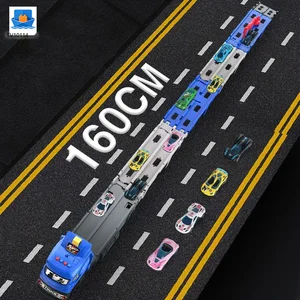 Carrier Truck Race Track Toddler Toys, Transport Truck Car Toy Foldable Track for Kids · TV10114 · product photo 4 of 15