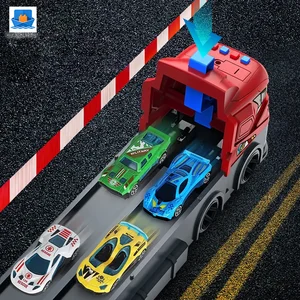 Carrier Truck Race Track Toddler Toys, Transport Truck Car Toy Foldable Track for Kids · TV10114 · product photo 5 of 15
