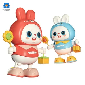 Dancing Rabbit Toy for Kids with Dynamic Music & Cool Lights