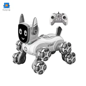 Intelligent Voice Control Eight-Wheel Stunt Robot Dog with Light and Music · TV10118 · product photo 2 of 6