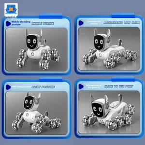 Intelligent Voice Control Eight-Wheel Stunt Robot Dog with Light and Music · TV10118 · product photo 6 of 6