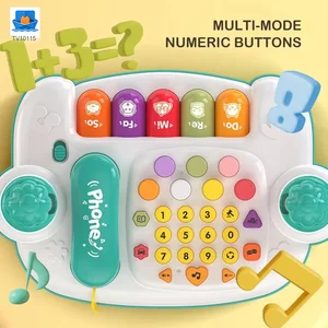 Cartoon Baby Interactive Music Light Keyboard Telephone Toy · TV10115 · product photo 4 of 8