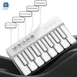 15 Key Kids Tasche Klavier Spielzeug LED Leichtes Musikinstrument·TV10099·Produktfoto 3 von 6
