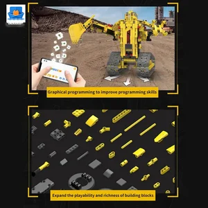 5-in-1 Engineering Building Set With RC & APP, STEM Educational Toy · TV10101 · product photo 4 of 10