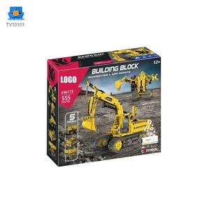 5-in-1 Engineering Building Set With RC & APP, STEM Educational Toy · TV10101 · product photo 7 of 10