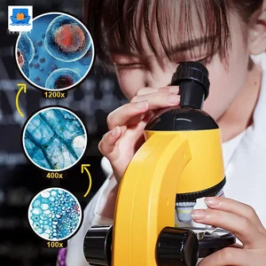 Scientific Microscope Toy, LED 100X-1200X Magnification · TV10071 · product photo 4 of 7