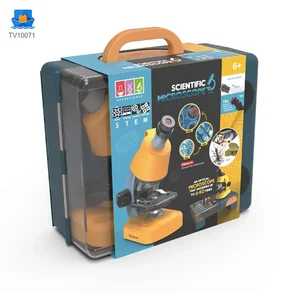 Scientific Microscope Toy, LED 100X-1200X Magnification · TV10071 · product photo 6 of 7