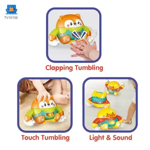 Tumbling Pet Crawling Toy with Lights, Music & Voice Sensor · TV10106 · product photo 2 of 7