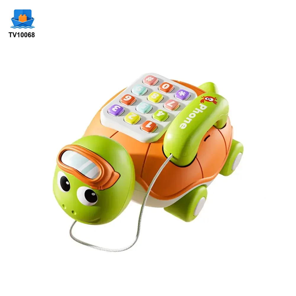 Cartoon Turtle Pull String Phone Toy · TV10068 · product photo 1 of 7
