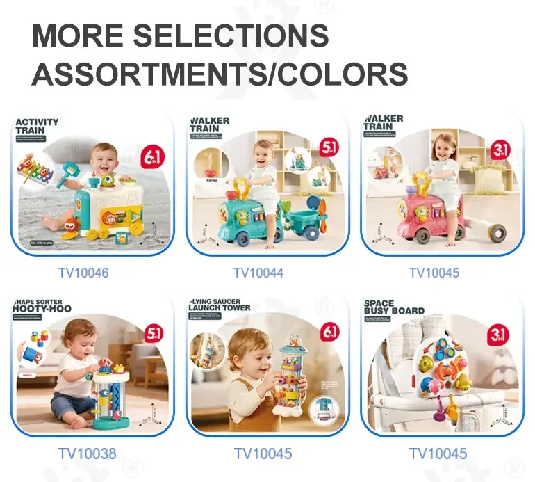10-in-1 Activity Cube Toys, Educational Rotating Activity Busy Box Toy · TV10045 · detail image 5 of 6
