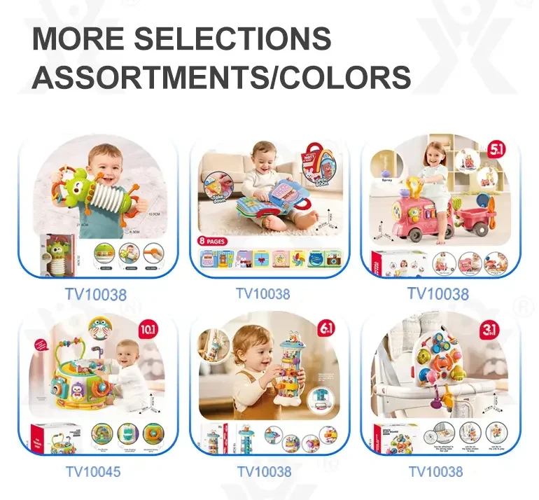 Multifunctional Baby Shape Sorter Hooty Sound Tube Toy · TV10038 · detail image 8 of 9