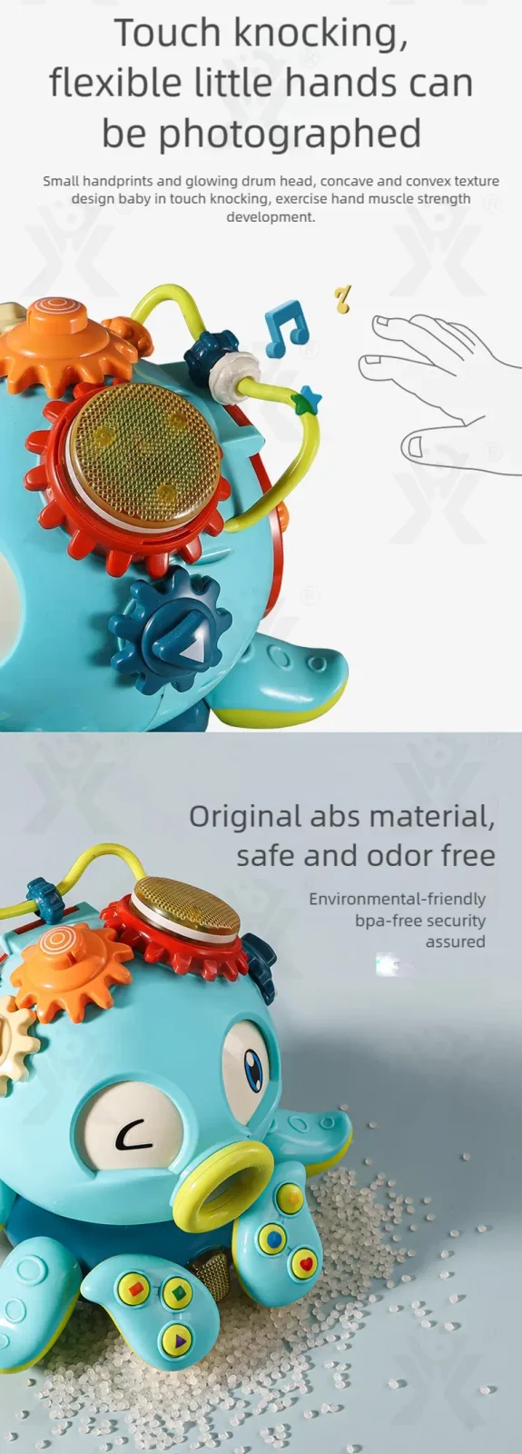 Crawling Octopus Toy For Early Learning · TV10012 · detail image 5 of 7