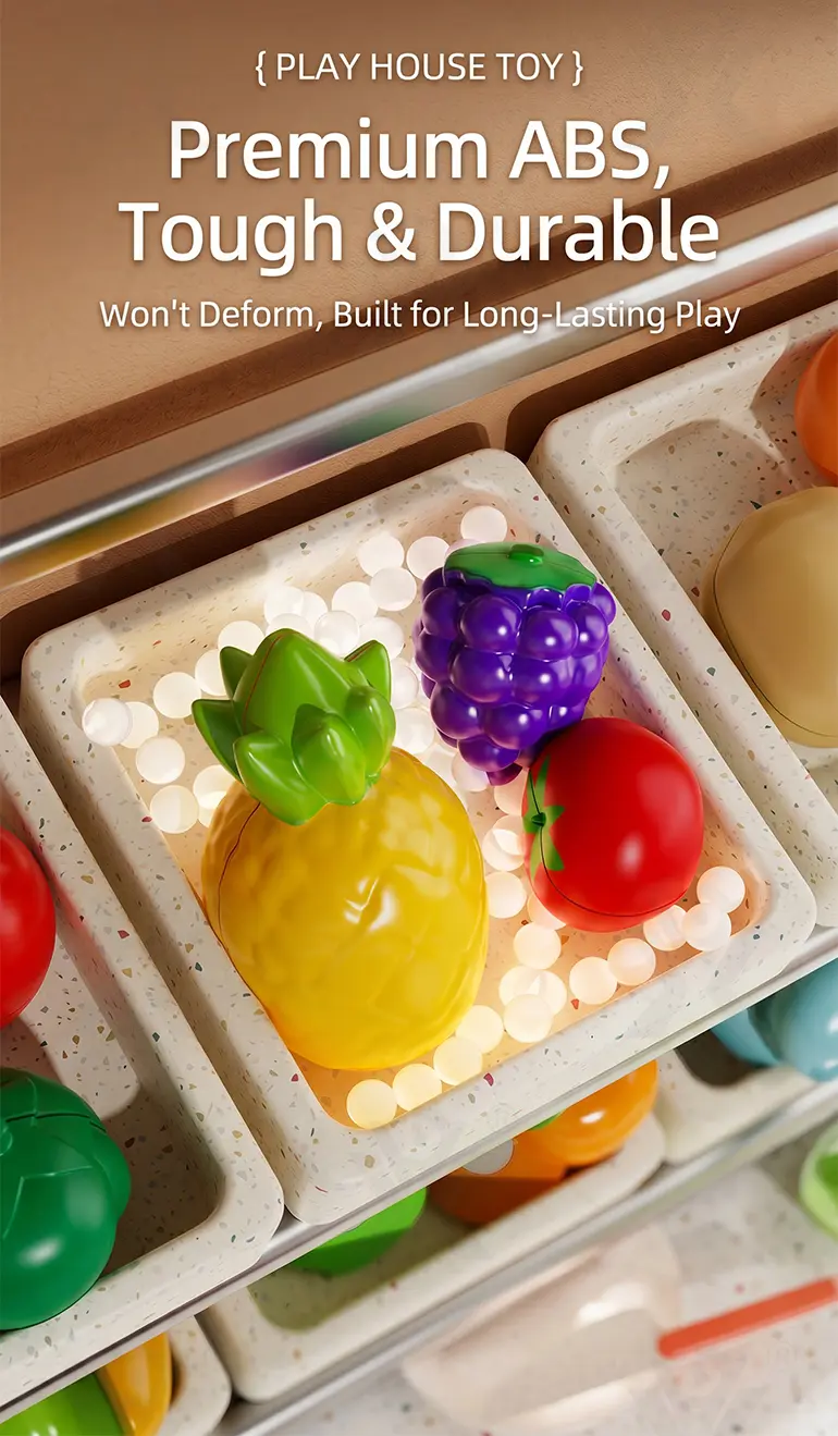 Pretend Play Kitchen Cutting Fruits Vegetables Toys · TV10055 · detail image 8 of 10