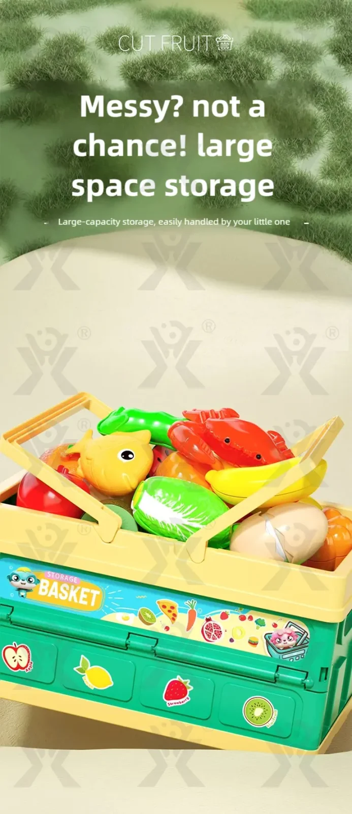 Cutting Pretend Play Food Toy Kitchen Pretend Play Set · TV10018 · detail image 7 of 10