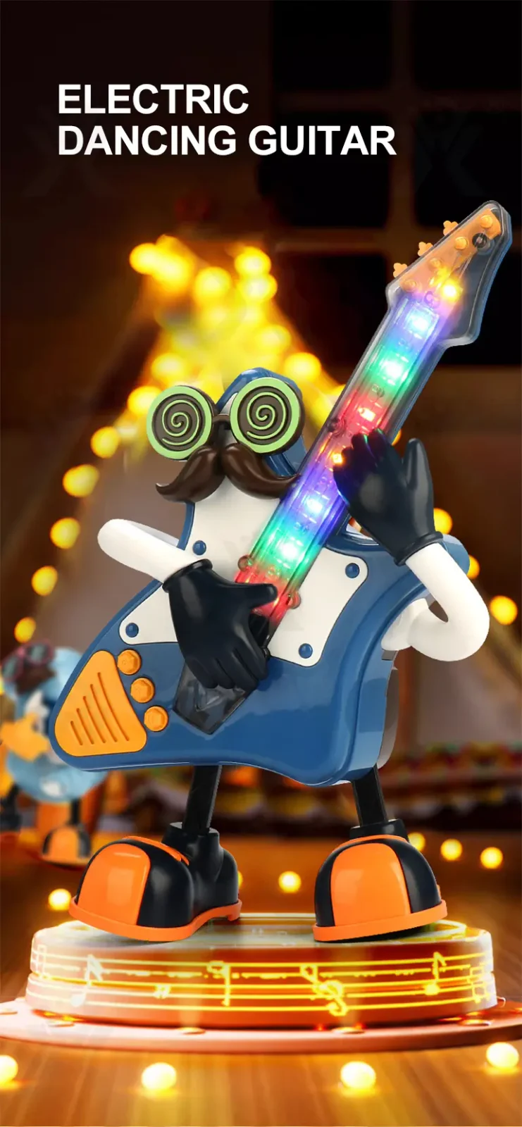 Kids Dancing Rocking Guitar Musical Toy · TV10030 · detail image 2 of 16