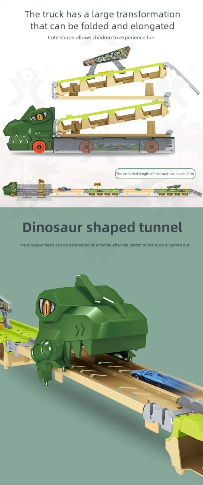 Dinosaur Railcar Toy, Track Toy Sets Supply From China · TV10014 · detail image 2 of 5