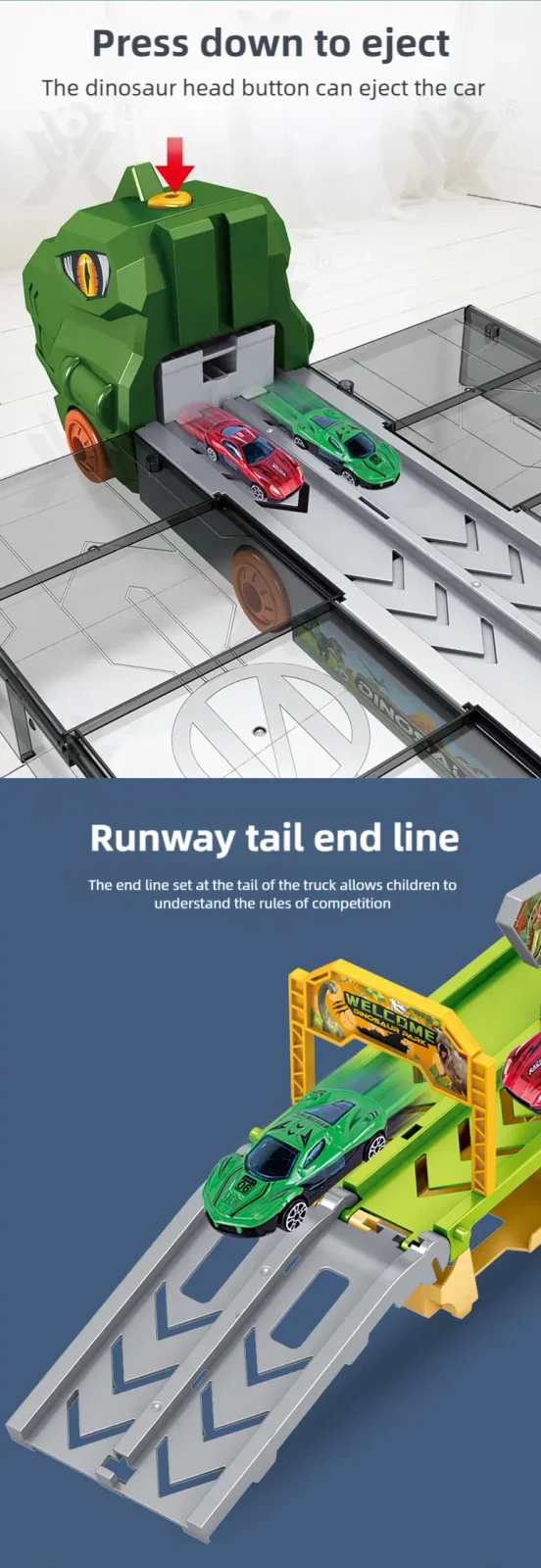 Dinosaur Railcar Toy, Track Toy Sets Supply From China · TV10014 · detail image 3 of 5