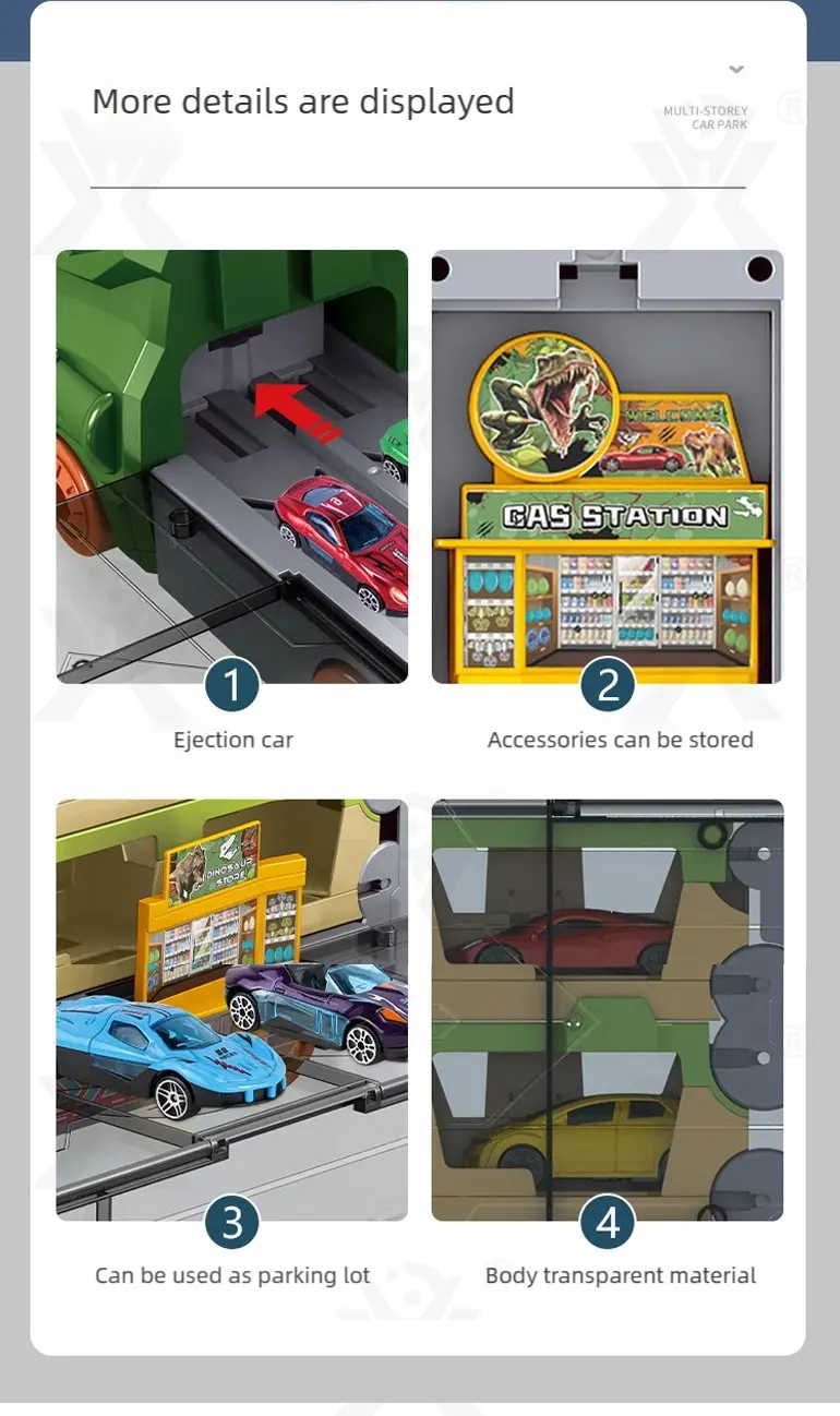 Dinosaur Railcar Toy, Track Toy Sets Supply From China · TV10014 · detail image 4 of 5