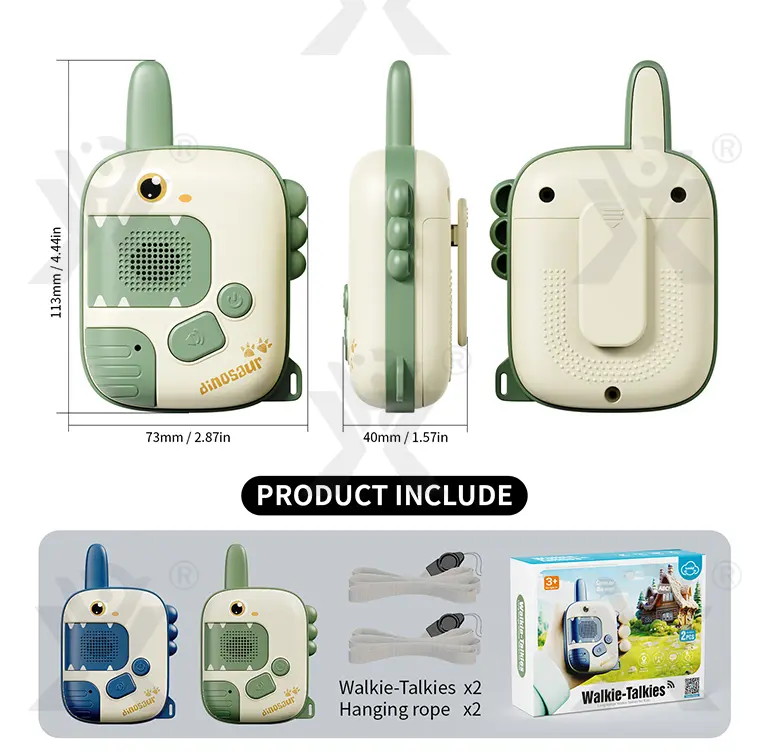 Dinosaur Walkie Talkies, 300M Range · TV10064 · detail image 3 of 8
