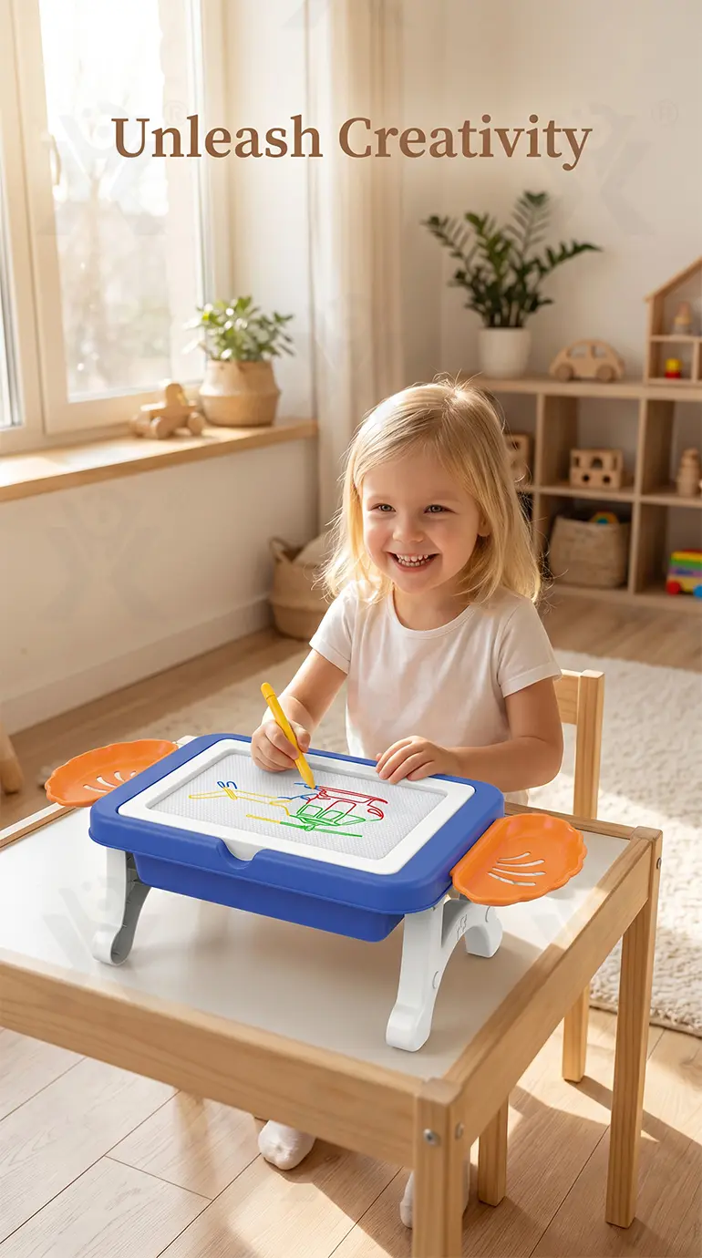 Educational Construction Table Toy & Magnetic Drawing Board · TV10035 · detail image 3 of 9