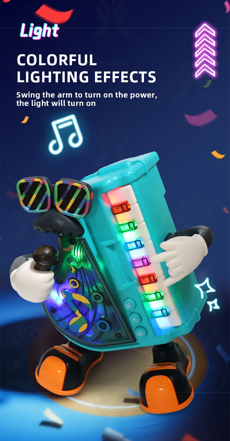 Kids Electric Dancing Piano Toy, Interesting and Funny · TV10032 · detail image 3 of 8
