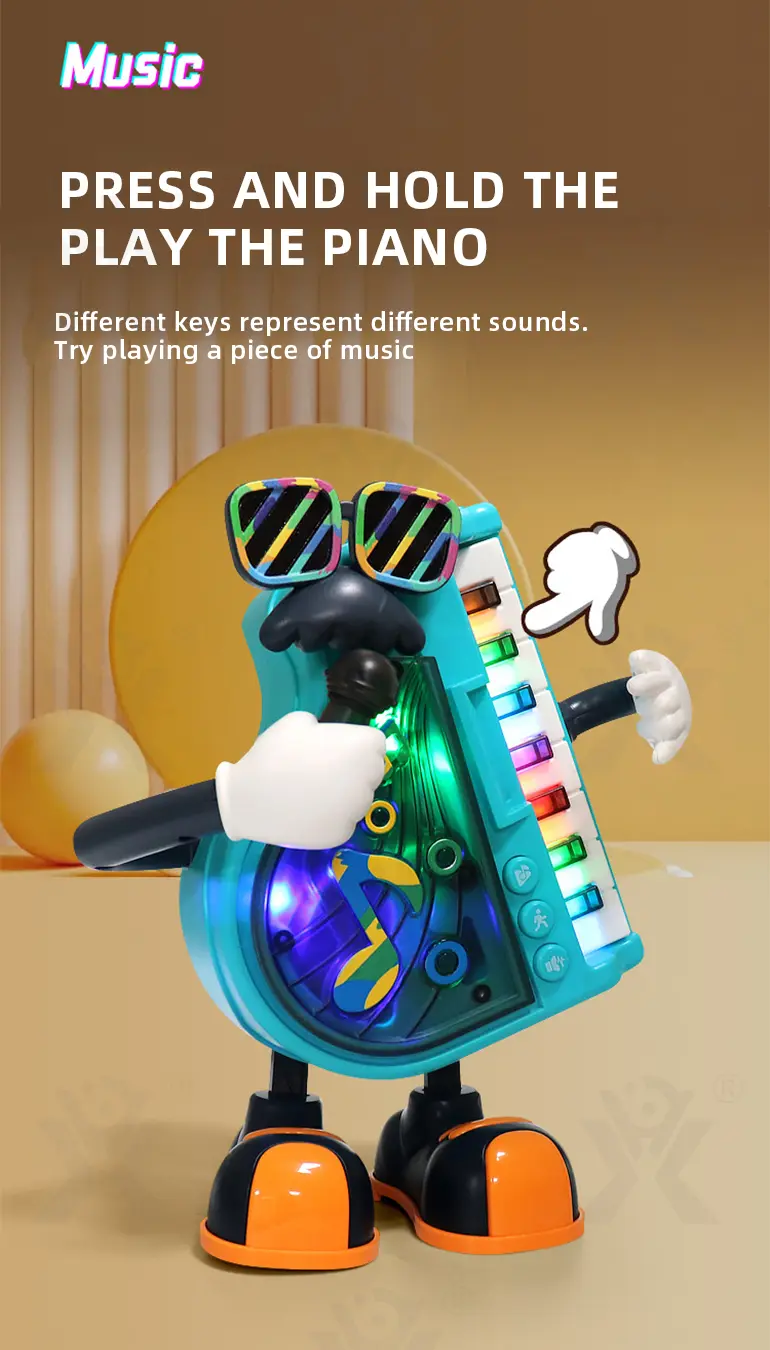 Kids Electric Dancing Piano Toy, Interesting and Funny · TV10032 · detail image 5 of 8