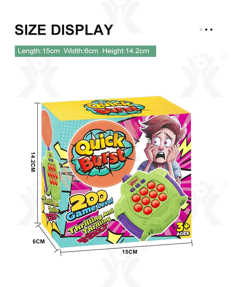 Fast Push Pop Game Toy, Fidget Toys with Balloon for Kids · TV10029 · detail image 7 of 7