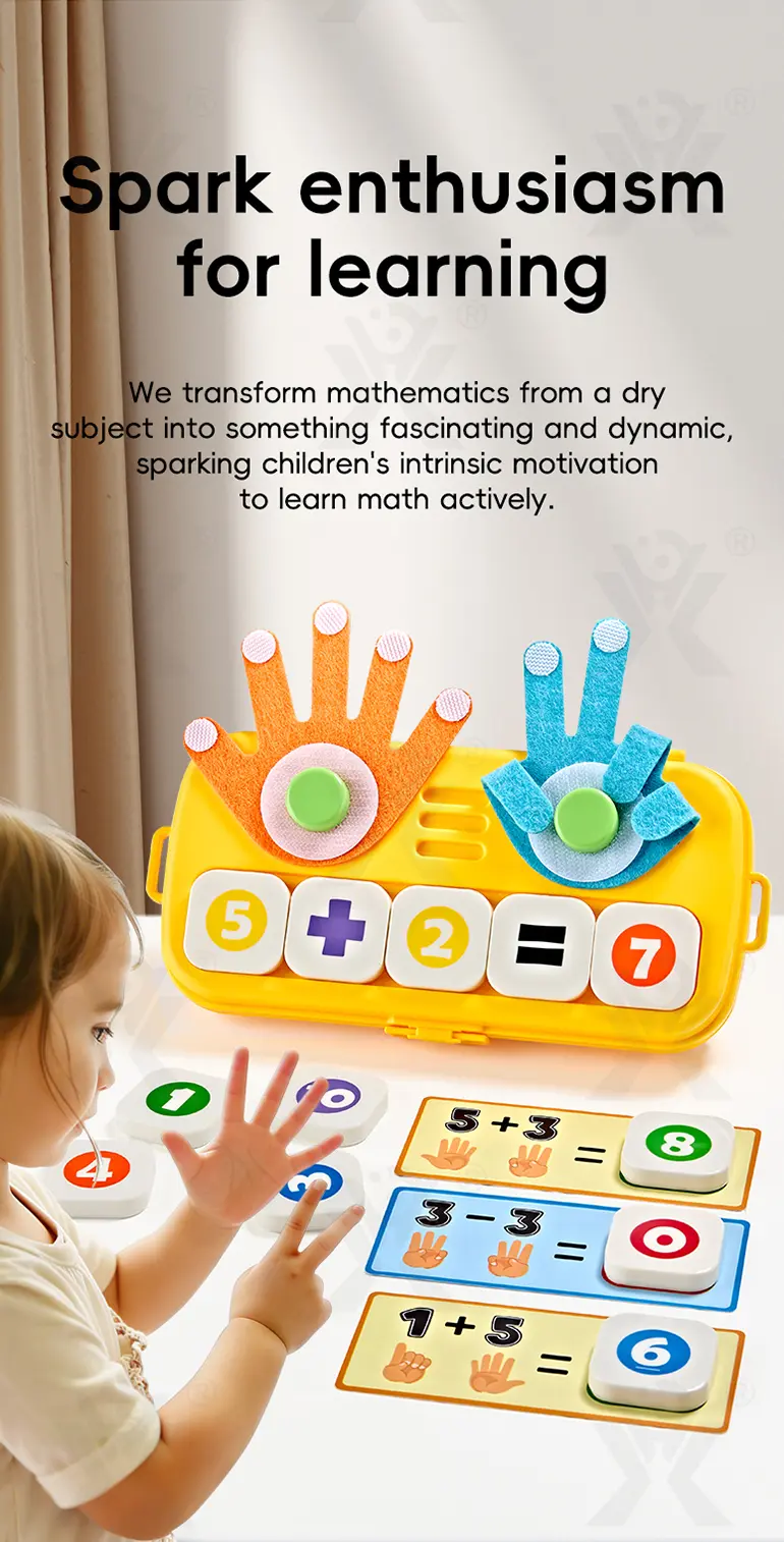Finger Counting Board, Educational Number Logic Game for Kids · TV10053 · detail image 2 of 11