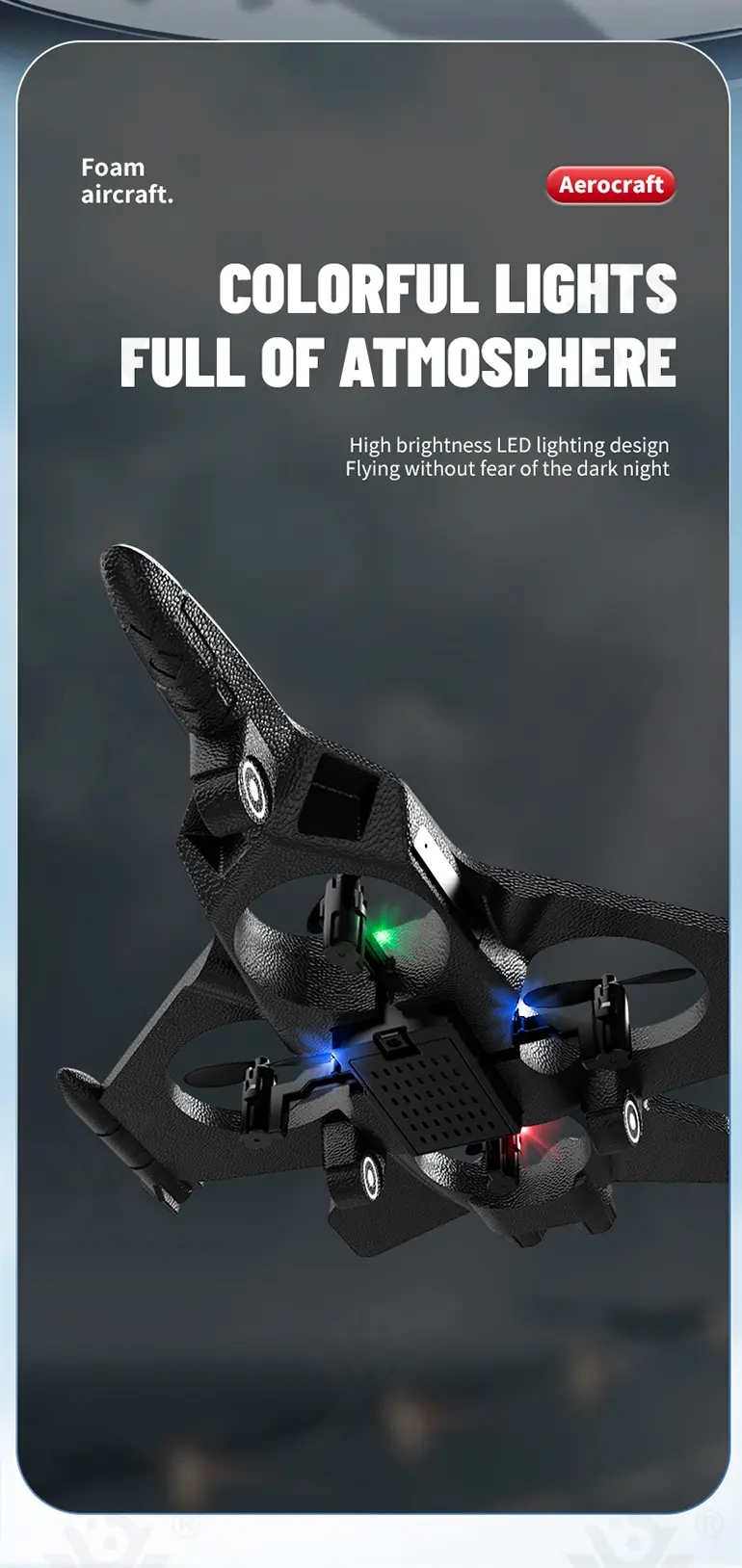 Foam RC Airplane, Bulk Fighter Jet · TV10054 · detail image 7 of 11