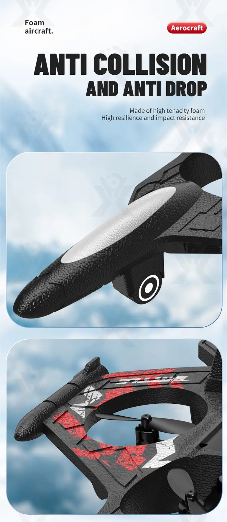 Foam RC Airplane, Bulk Fighter Jet · TV10054 · detail image 8 of 11