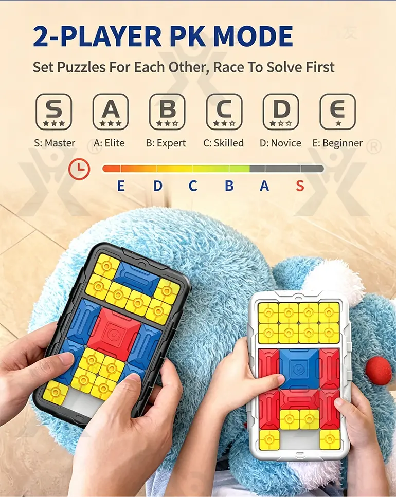 Sliding Block Game, Huarong Road Game · TV10060 · detail image 5 of 10