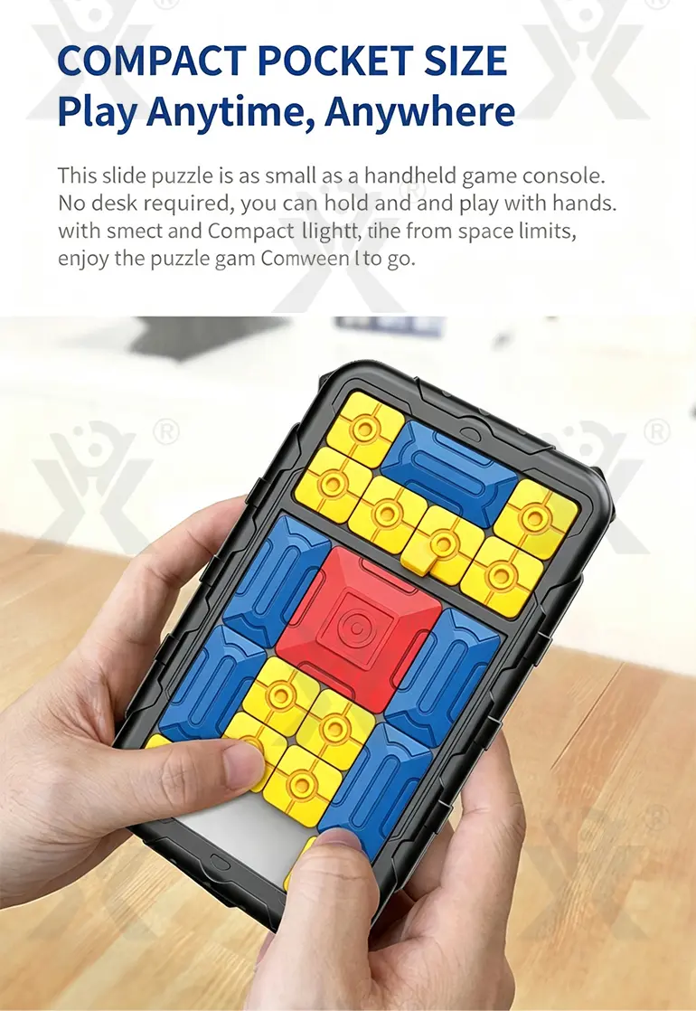 Sliding Block Game, Huarong Road Game · TV10060 · detail image 7 of 10