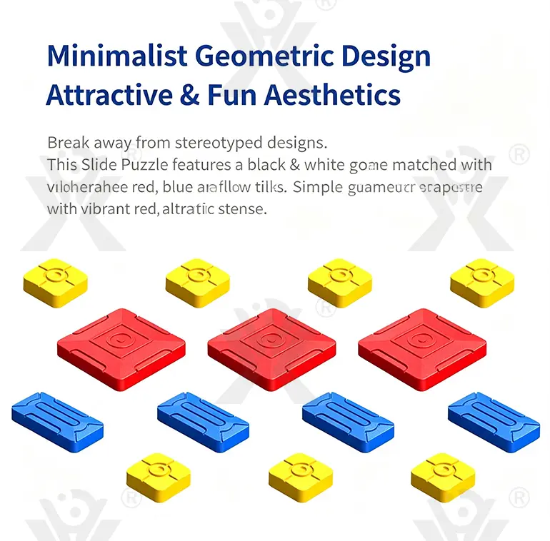Sliding Block Game, Huarong Road Game · TV10060 · detail image 8 of 10