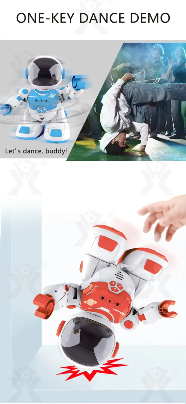 Remote Control Intelligent Companion Robot Toy · TV10028 · detail image 5 of 8